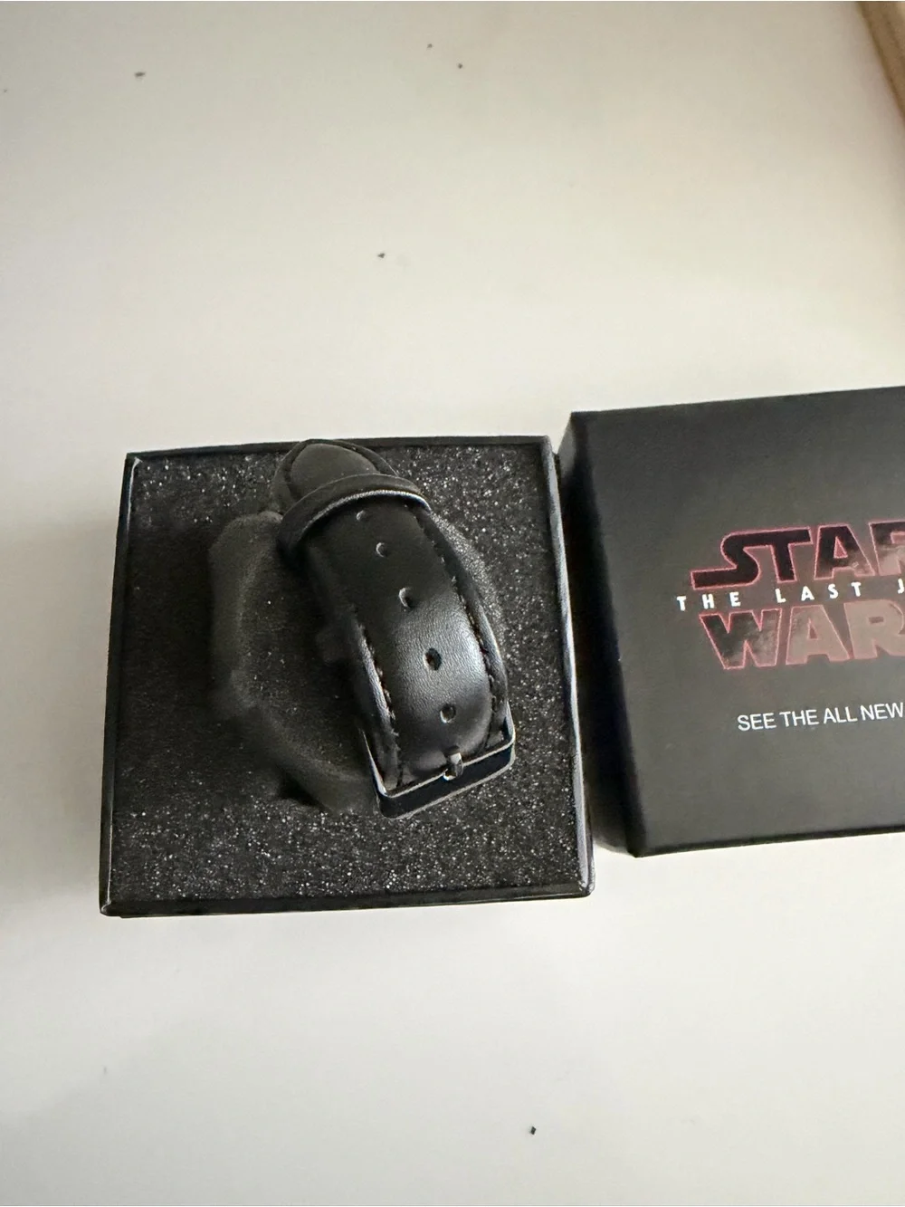Star Wars Black Watch with Red Logo and Red Hand